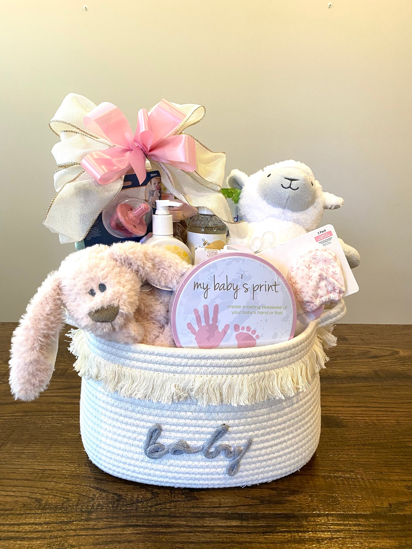 Baby Girl Basket