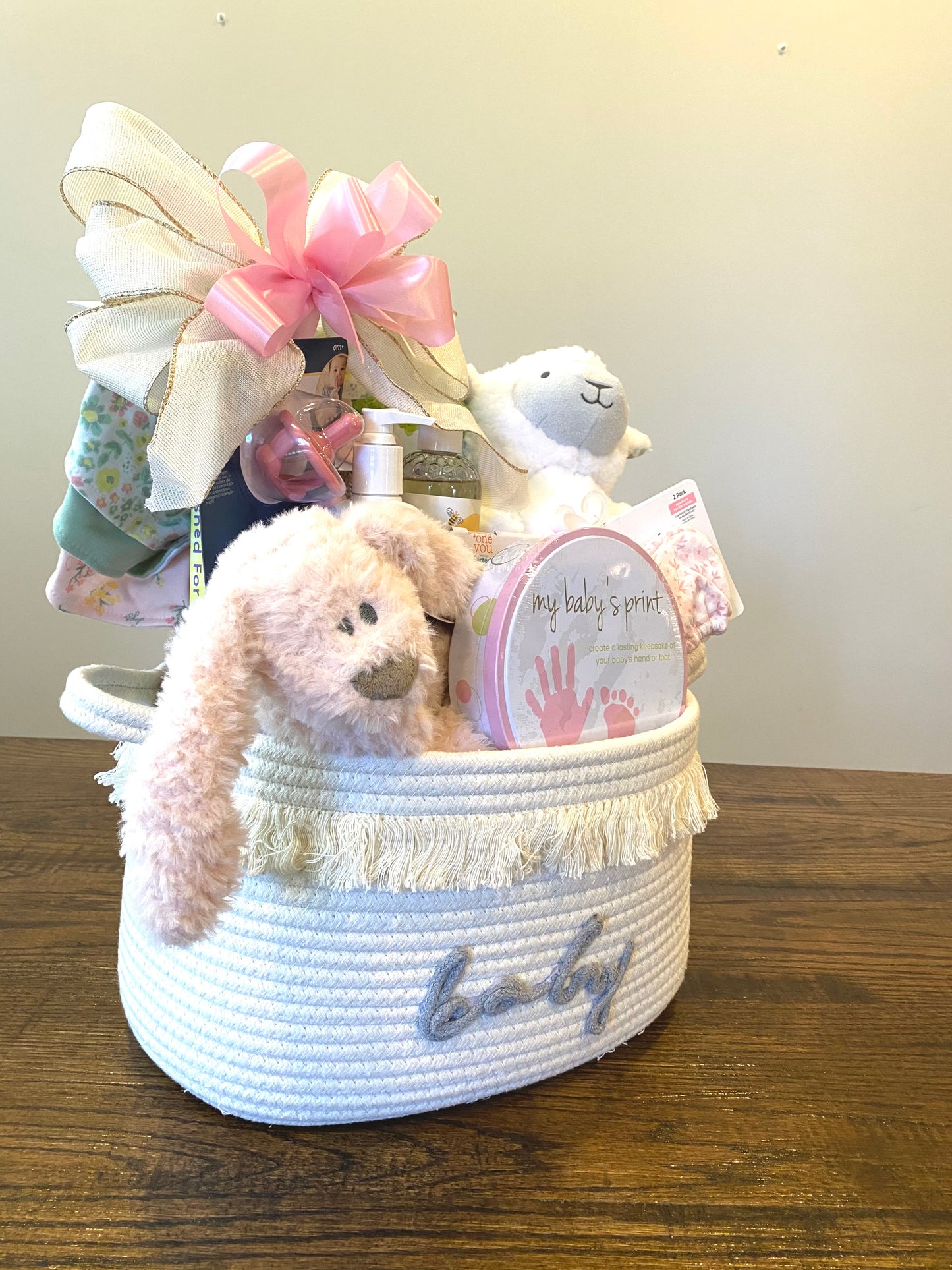 Baby Girl Basket