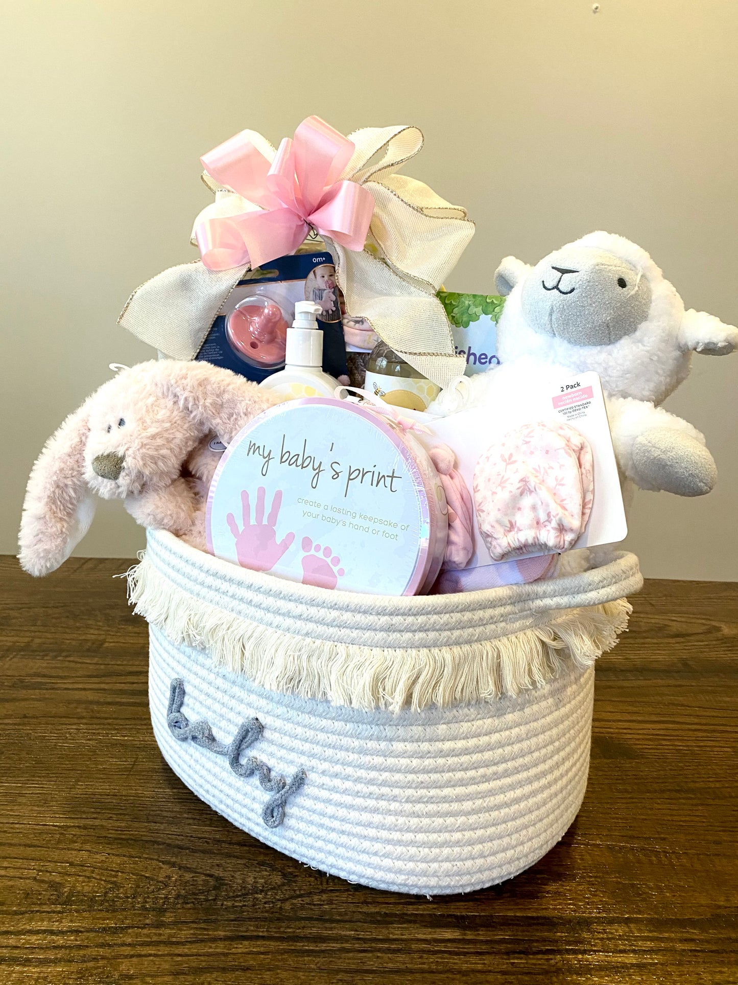 Baby Girl Basket