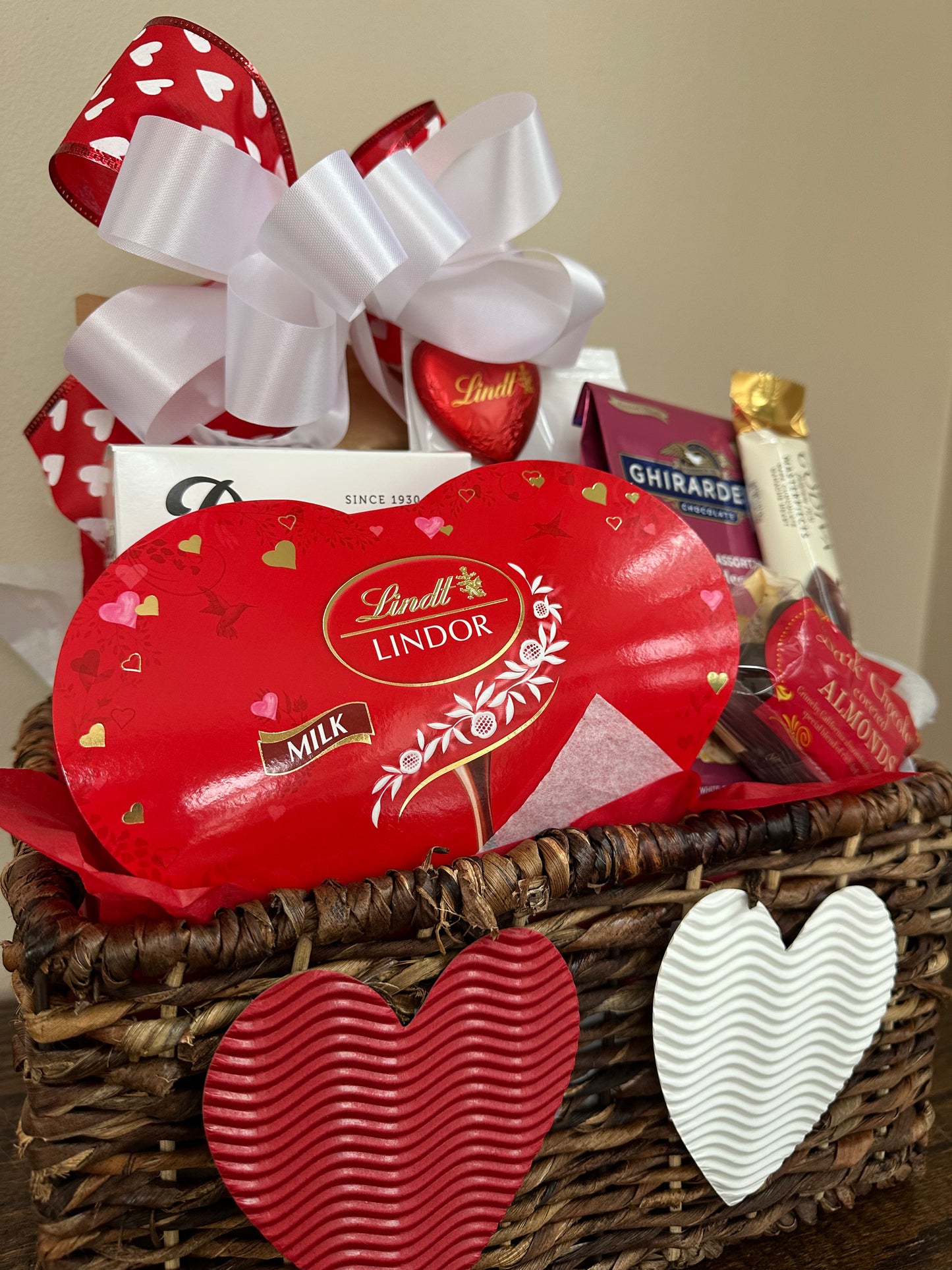 Sweet and Savory Valentine Basket