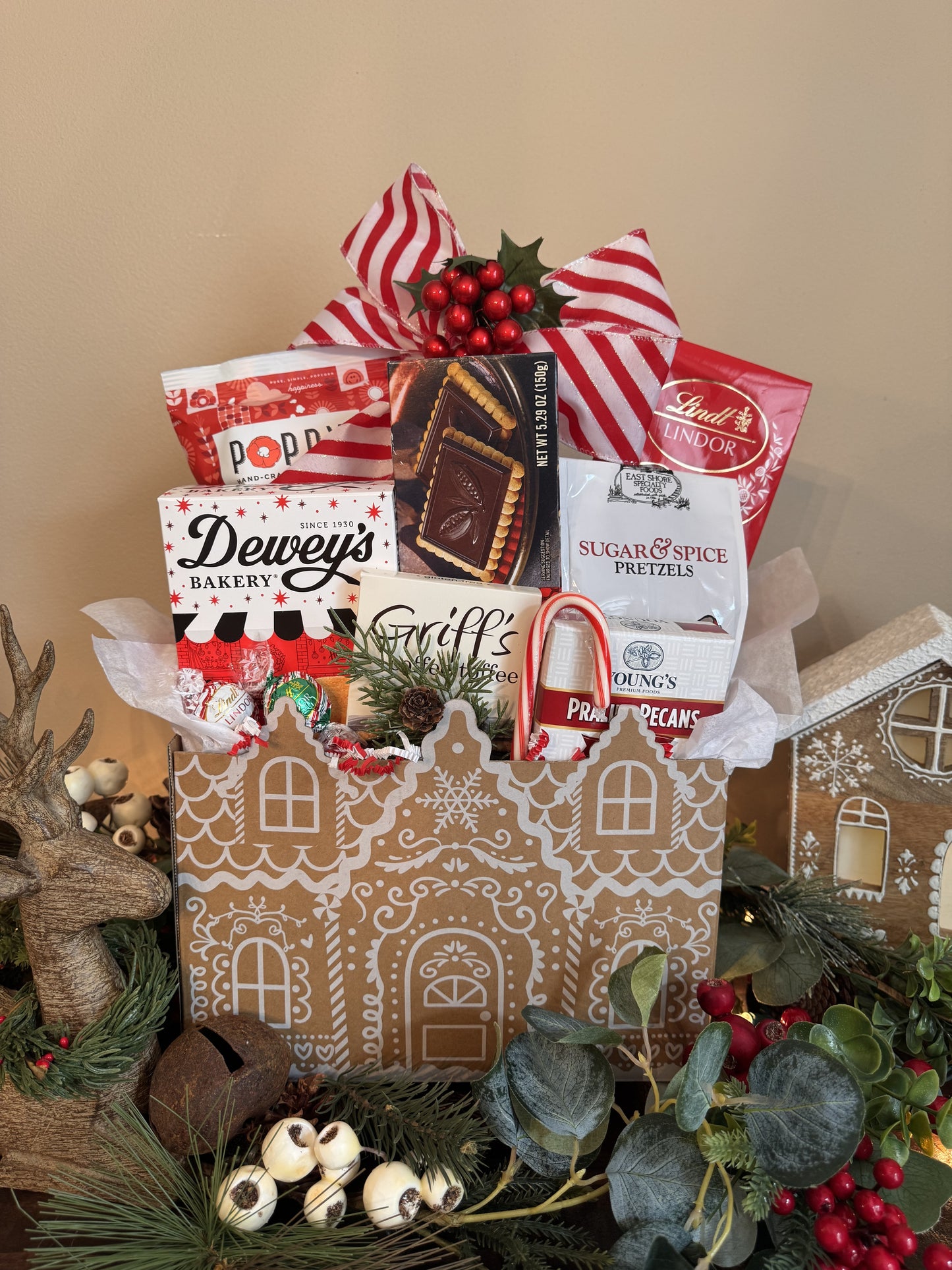 Gingerbread Holiday Gift Box
