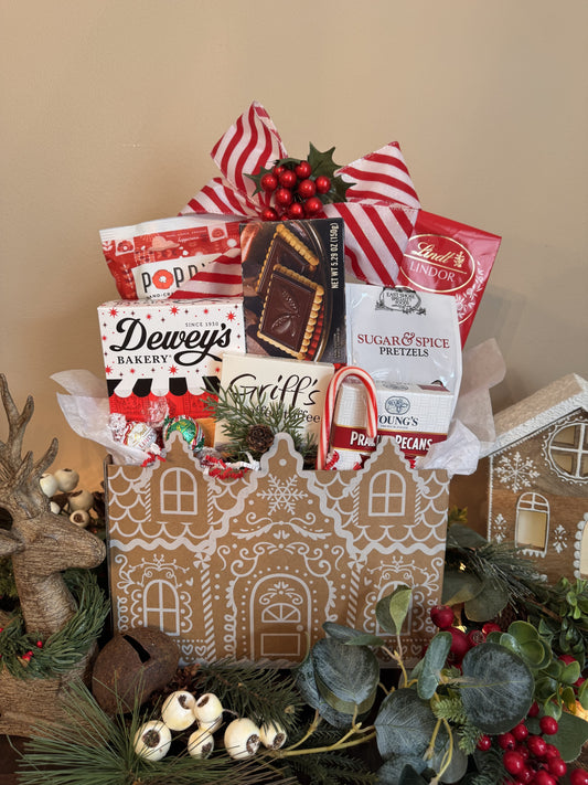 Gingerbread Holiday Gift Box