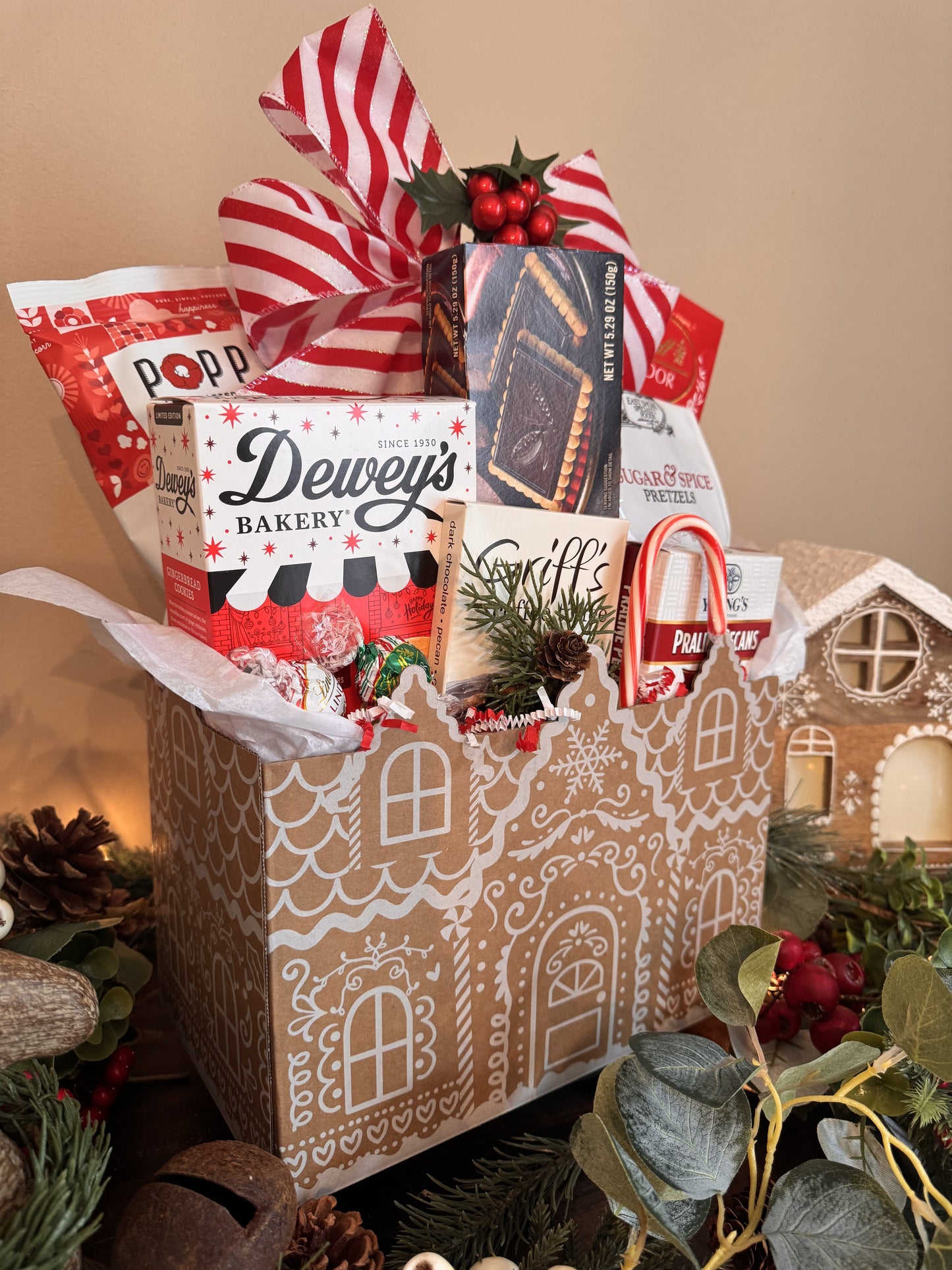 Gingerbread Holiday Gift Box