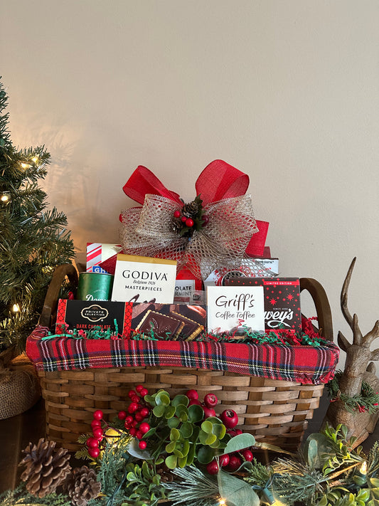 Valentine Indulgence Gift Basket  A Gift Basket Full – A Gift Basket Full  by Carolina Gift Baskets