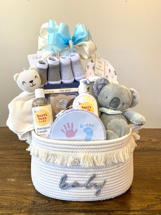 Baby Boy Basket